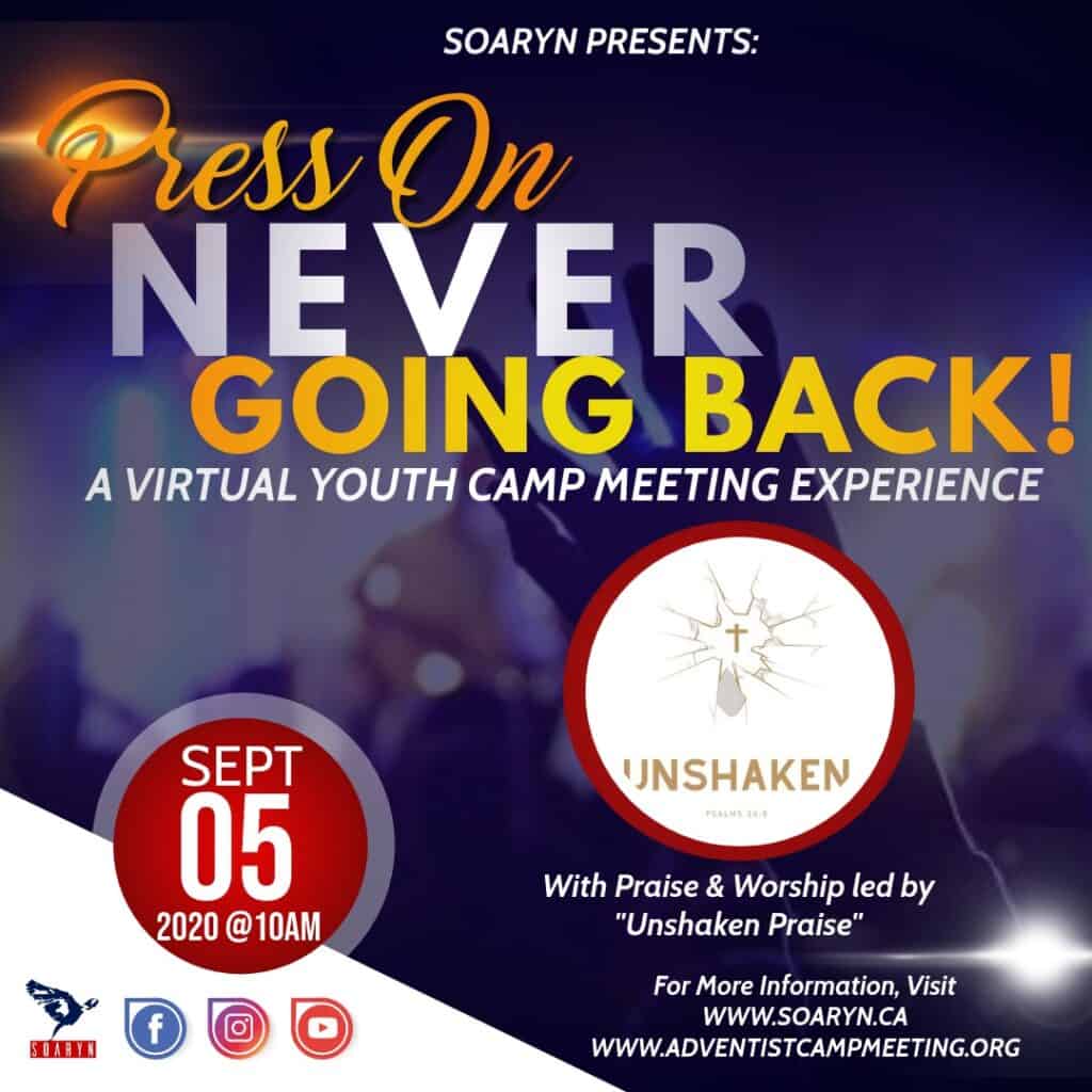 Flyer for Youth Camp Meeting Experience