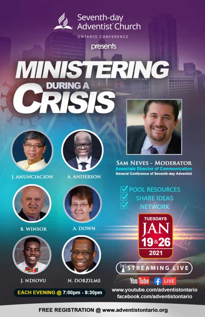 Ministering During a Crisis Poster