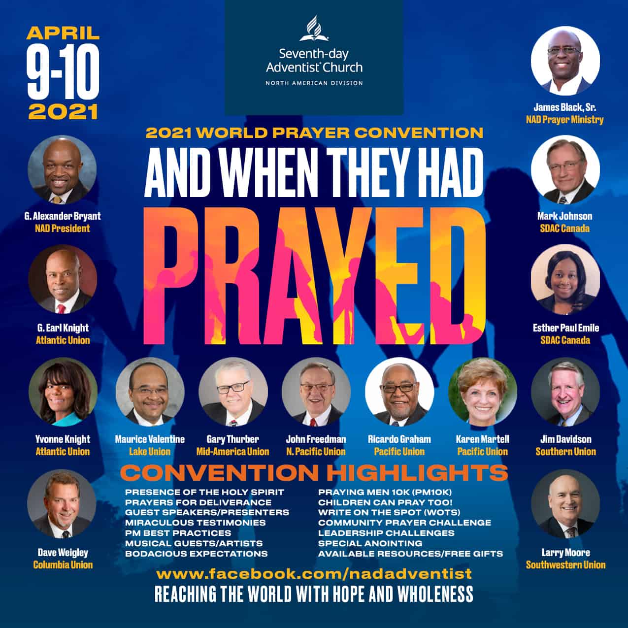 NAD Prayer Conference Flyer