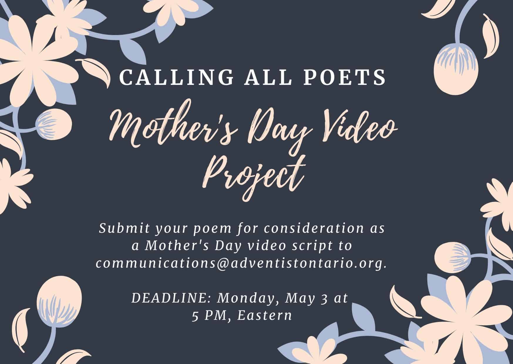 Poets for Mothers Day