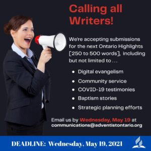 Calling all writers conference flyer
