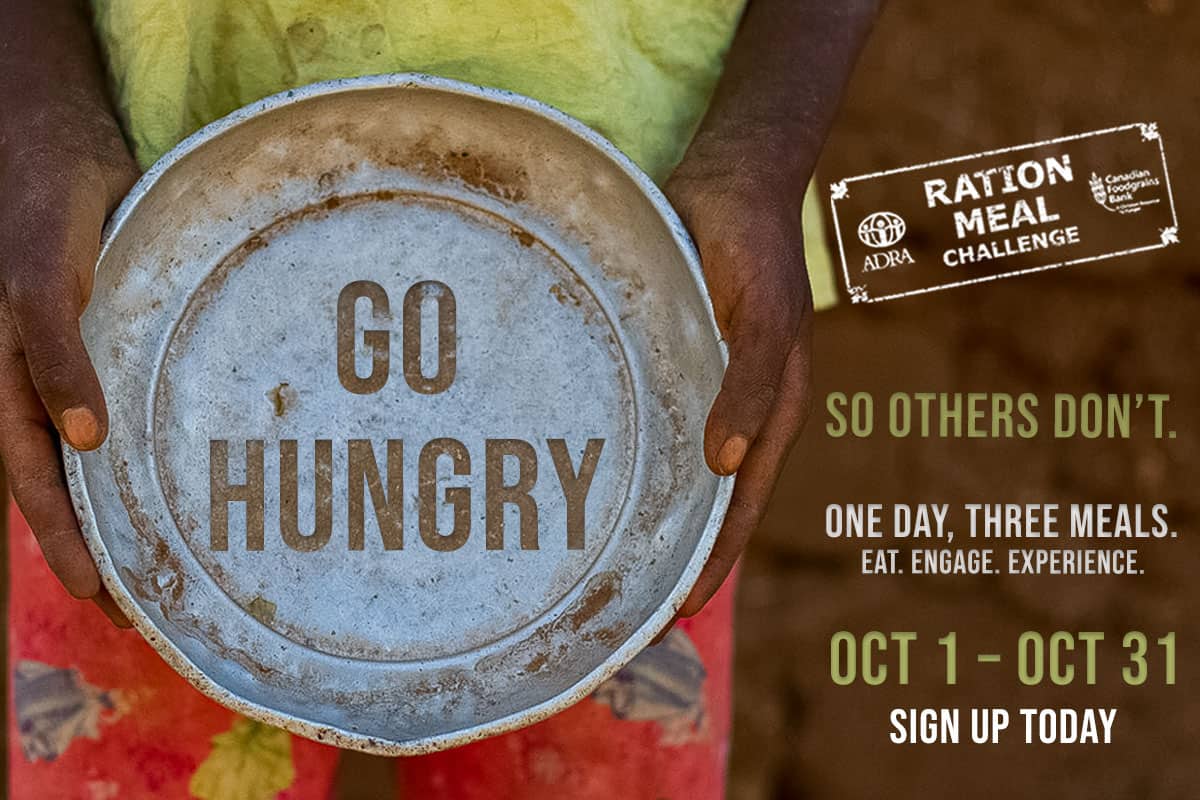 Go Hungry ADRA Canada Campaign