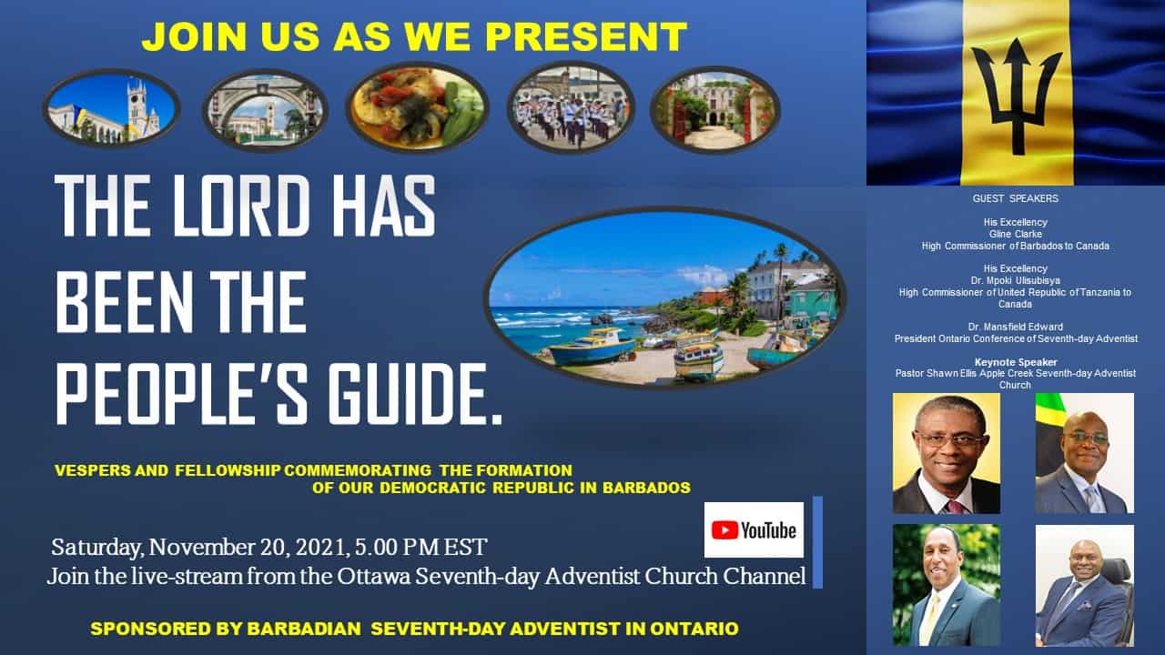 Barbados Community Worship Service Invitation