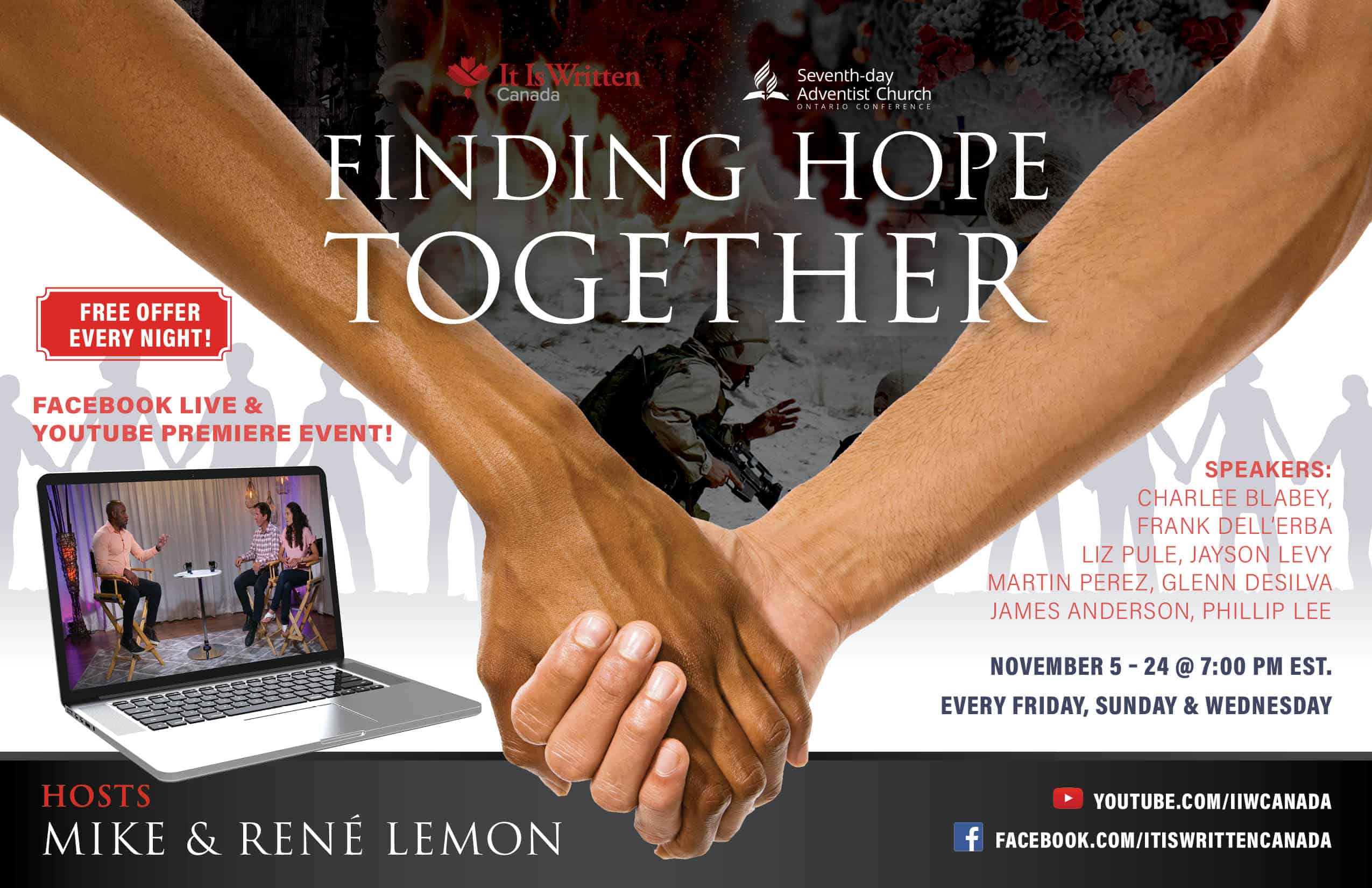 Finding Hope Together Flyer