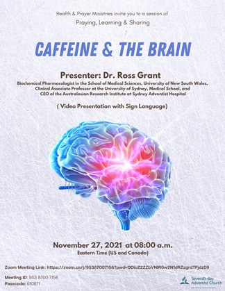 Caffeine and the brain flyer