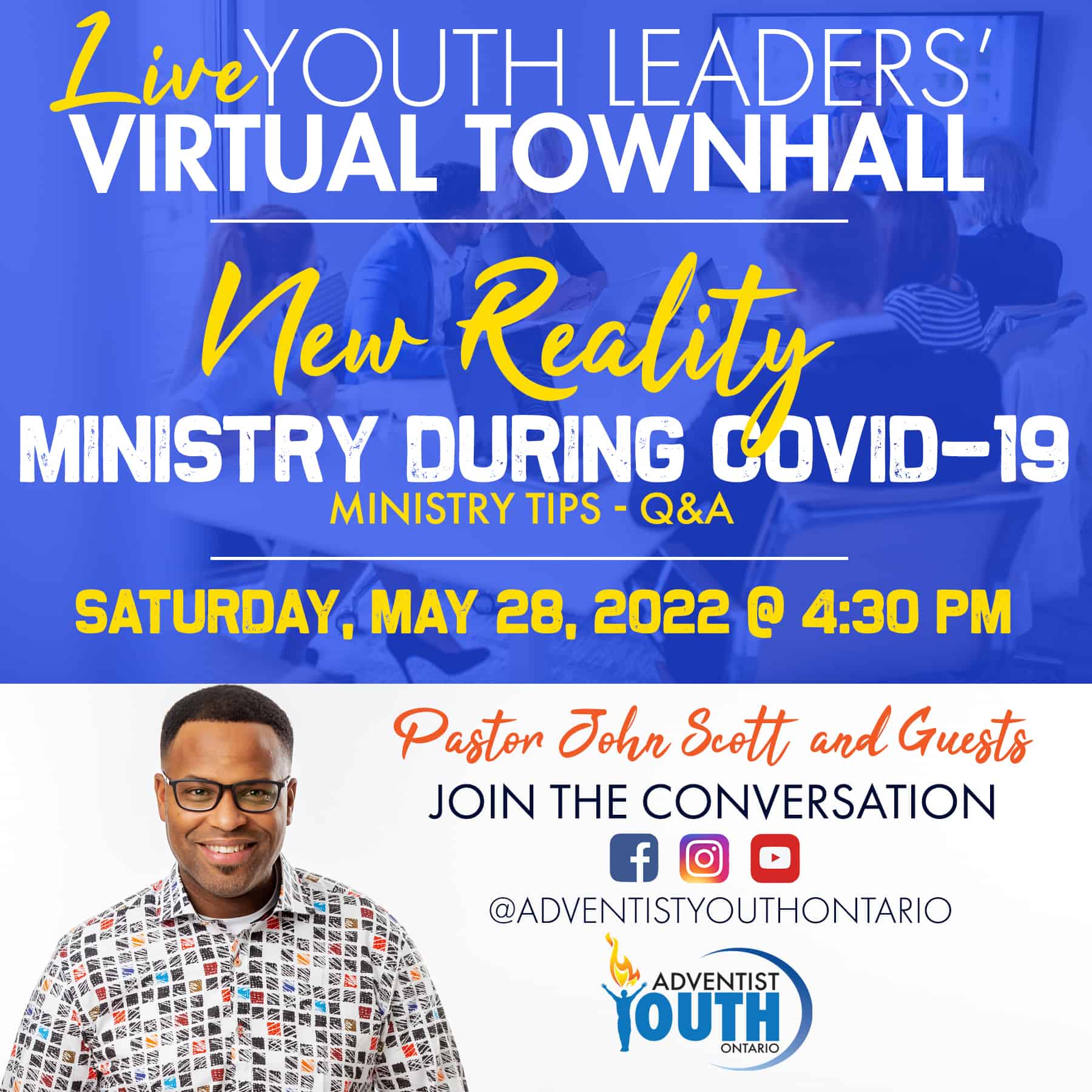 Youth Leaders' Virtual Townhall May 2022