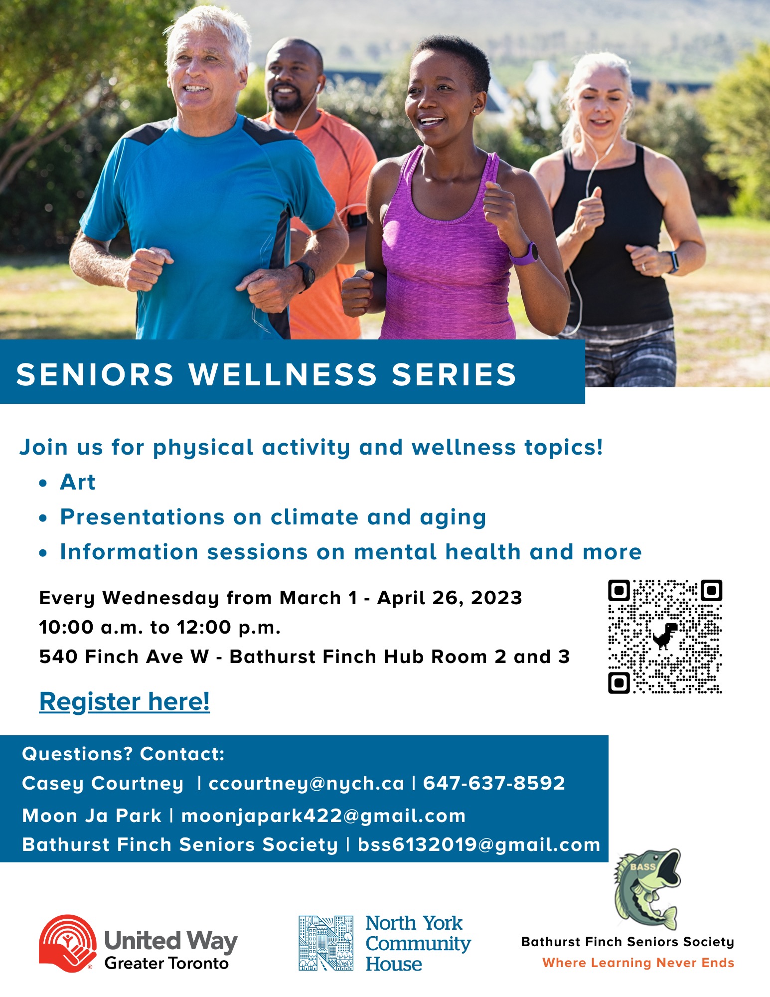 Senior Wellness Program Flyer