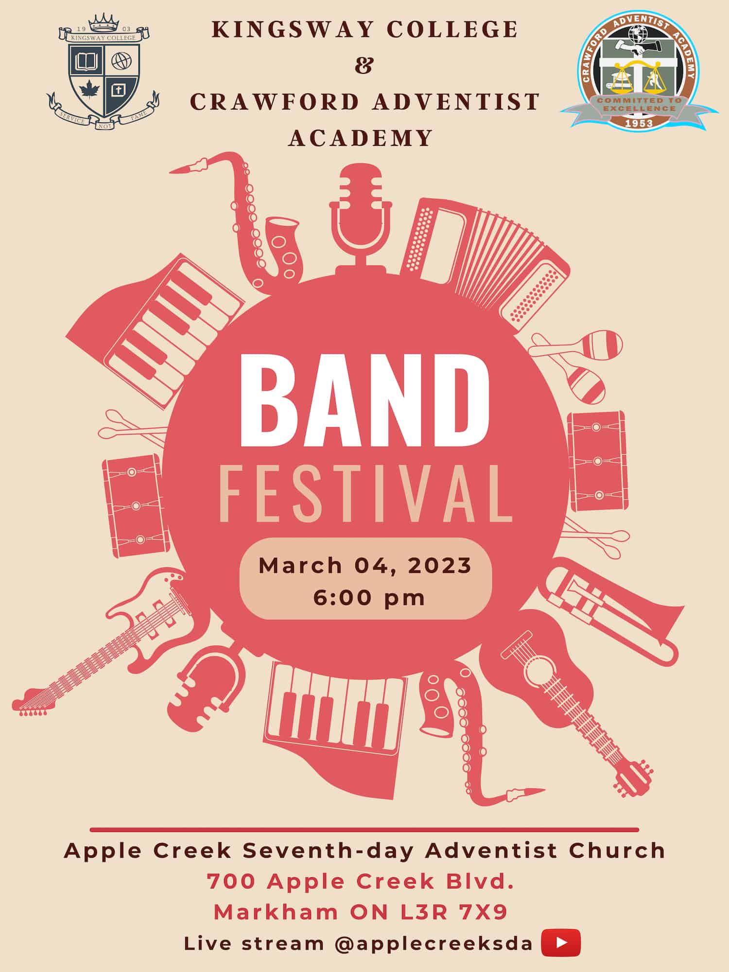 Band Festival Flyer