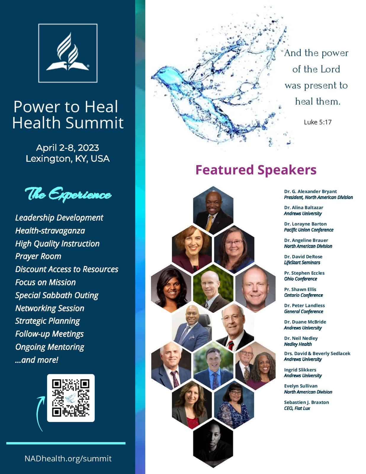 NAD Health Summit Flyer