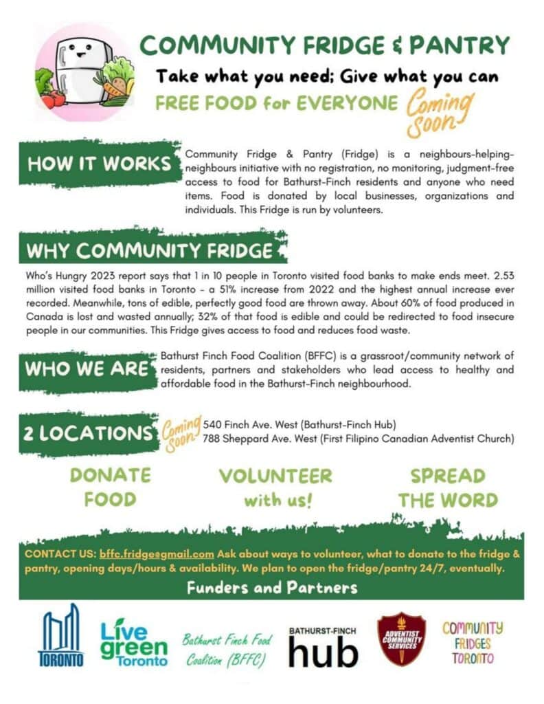 Community Fridge Flyer