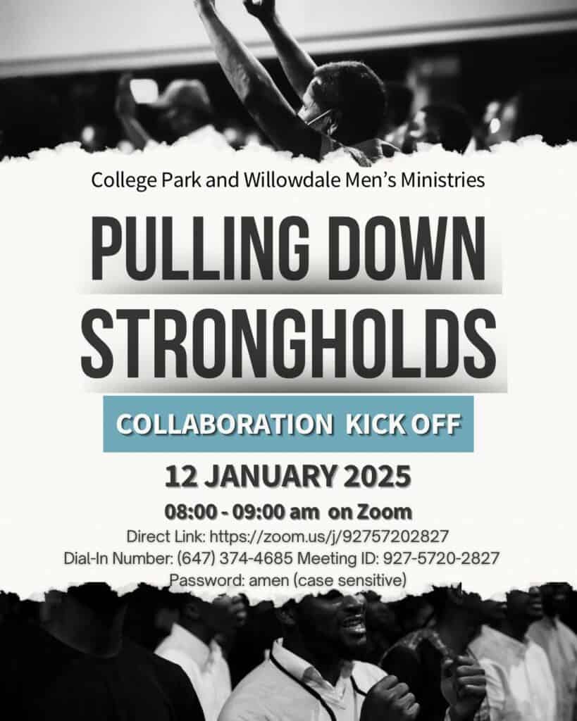 Pulling Down Strongholds Flyer