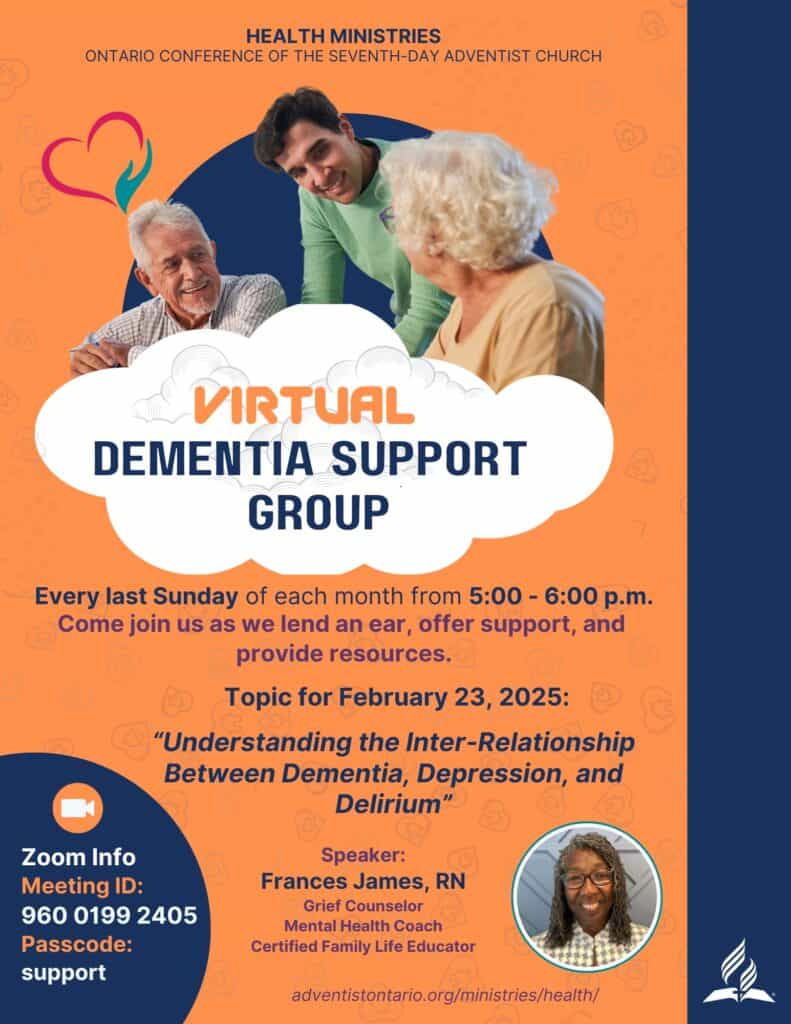 Dementia Support Group Flyer