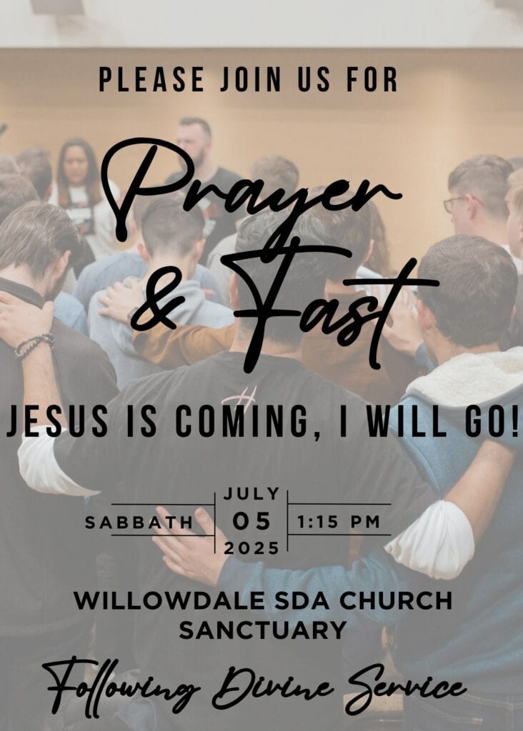 Prayer and Fast Flyer