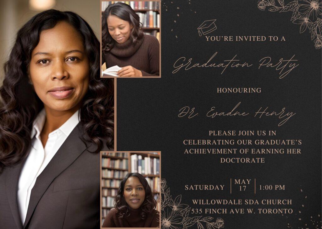 Pastor Henry Graduation Party