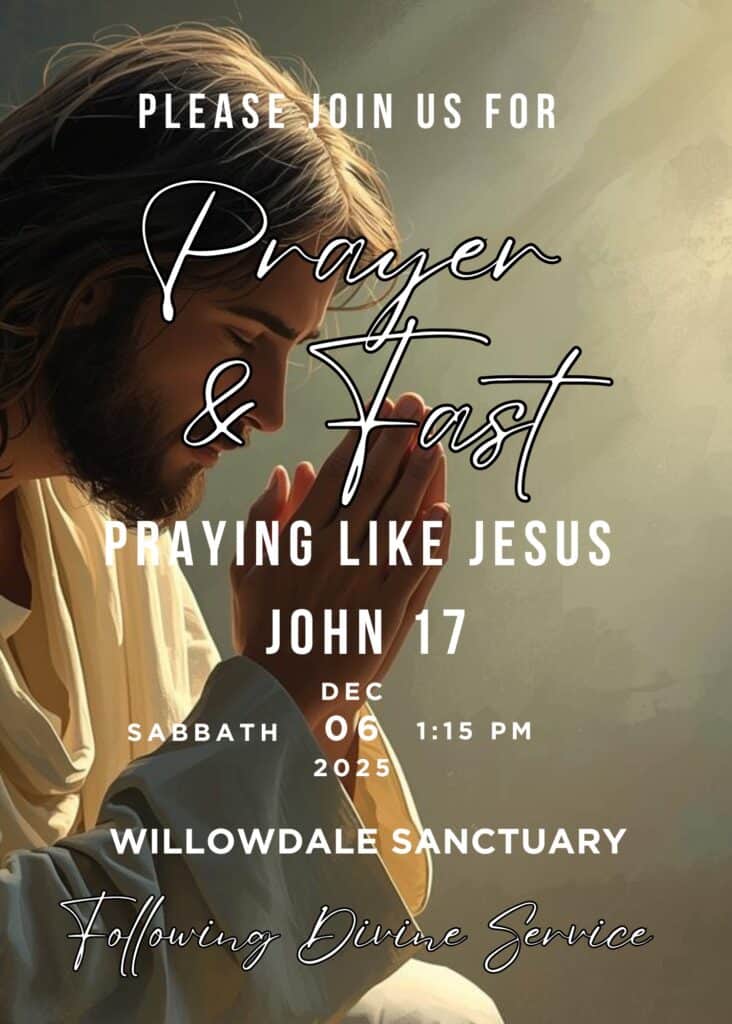 Prayer and Fast Flyer