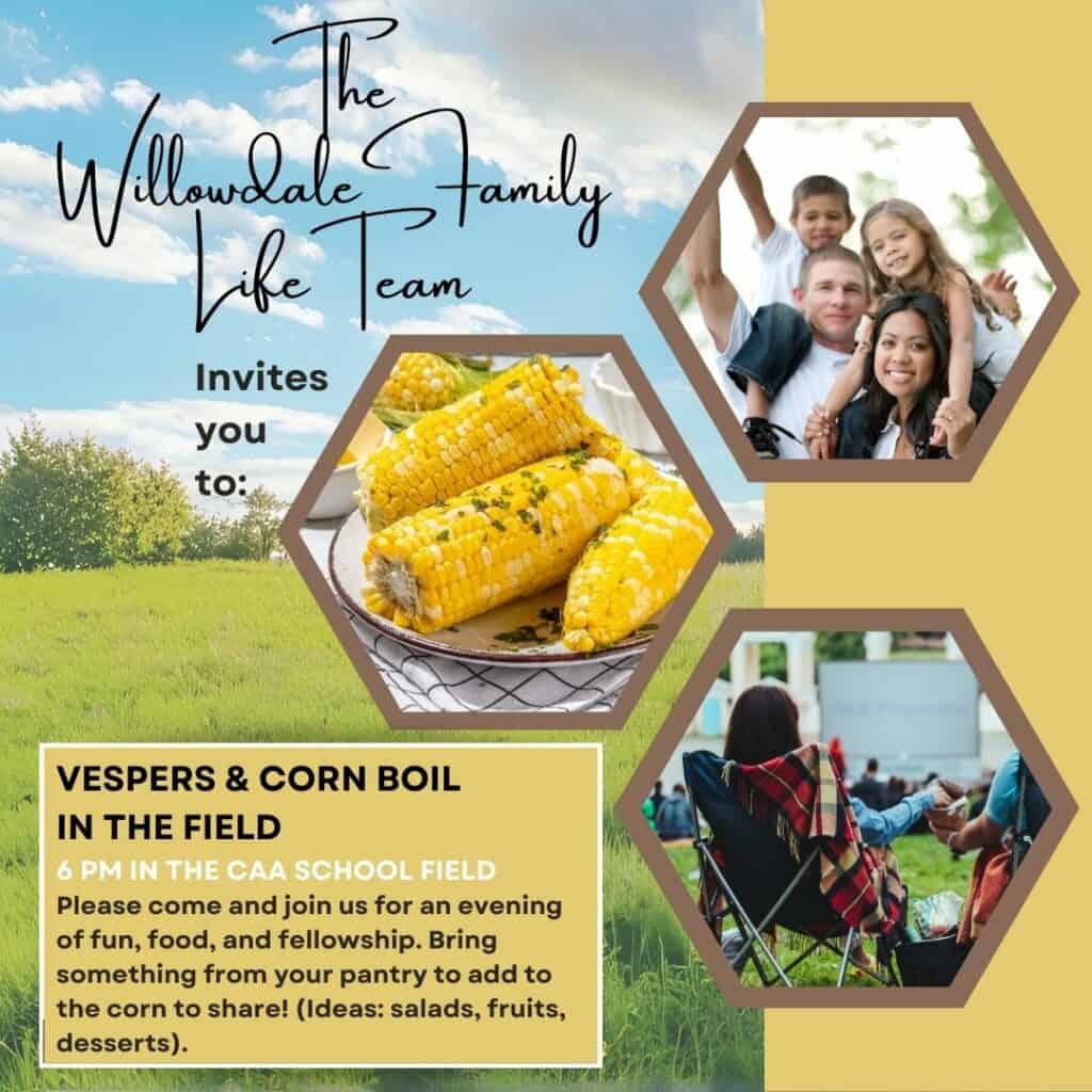Corn Boil Flyer