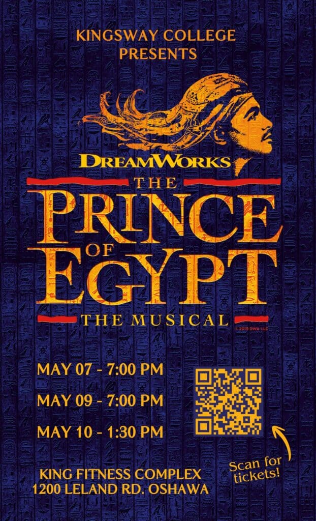 Prince of Egypt Flyer