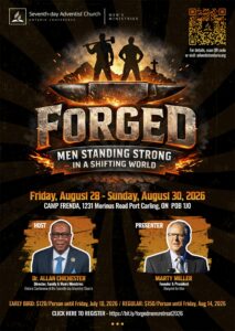Men's Ministries Retreat Flyer