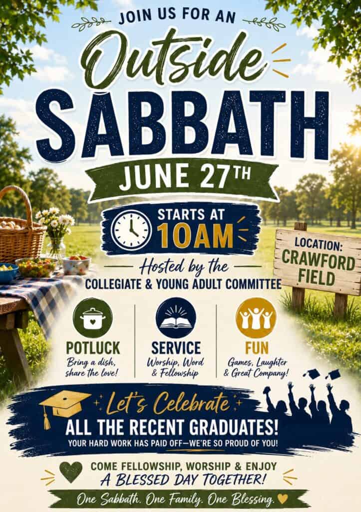 Outside Sabbath June 27