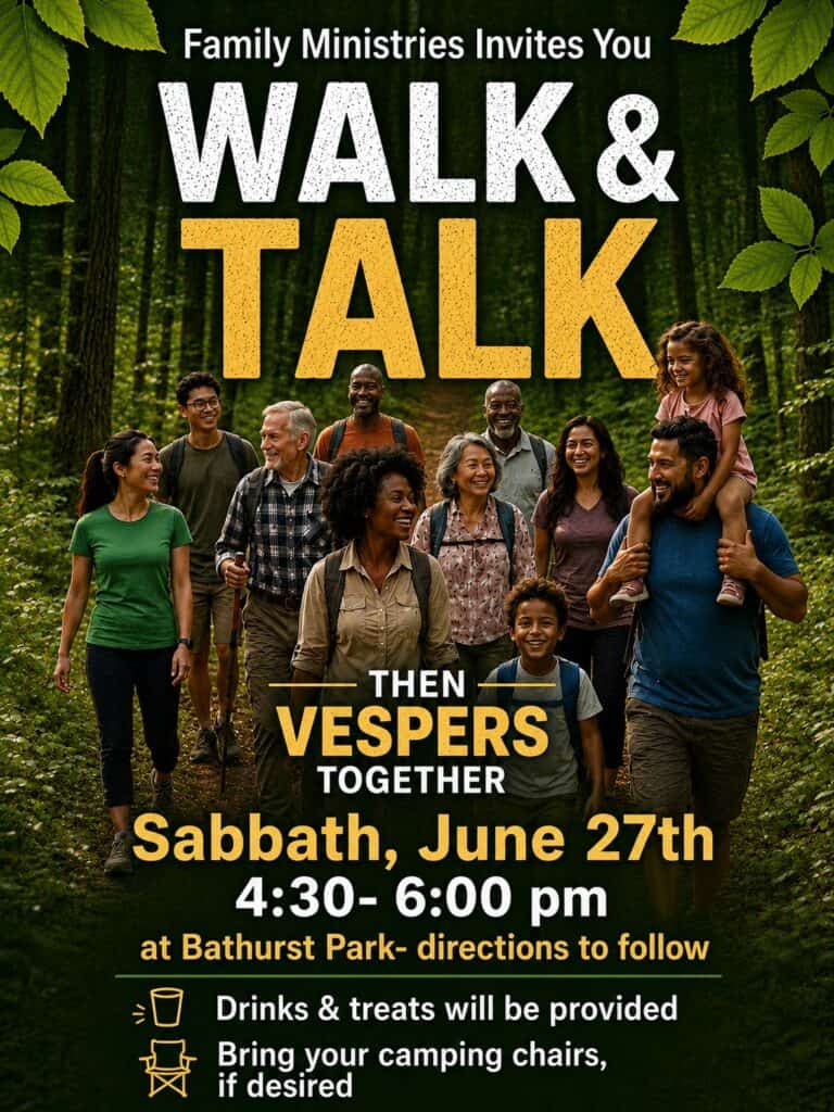 Family Ministries Walk and Talk