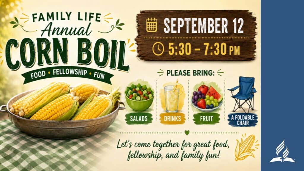 Corn Boil Flyer